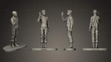 Figurines of people Spock 2 3d model